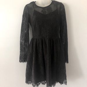 Black Lace Dress